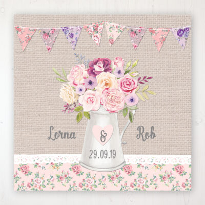 Floral Blooms Wedding Collection - Main Stationery Design