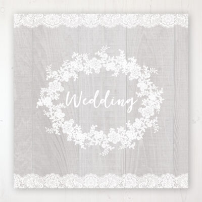 Grey Whisper Wedding Collection - Main Stationery Design