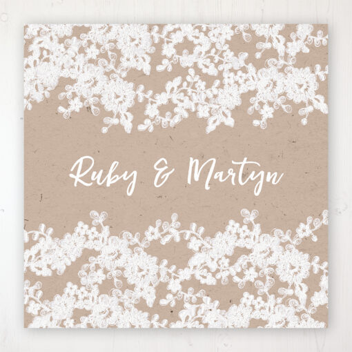 Lace Filigree Wedding Collection - Main Stationery Design