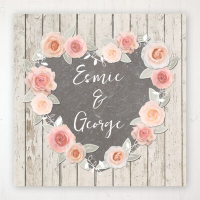 Rose Cottage Wedding Collection - Main Stationery Design