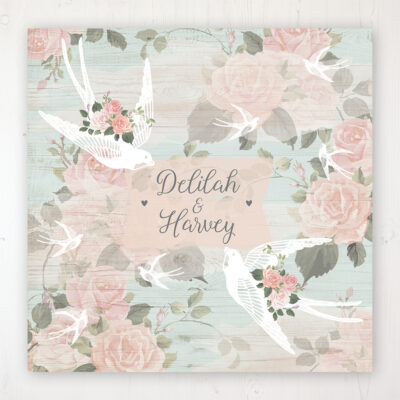 Dancing Swallows Wedding Collection - Main Stationery Design