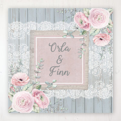 Dusty Flourish Wedding Collection - Main Stationery Design