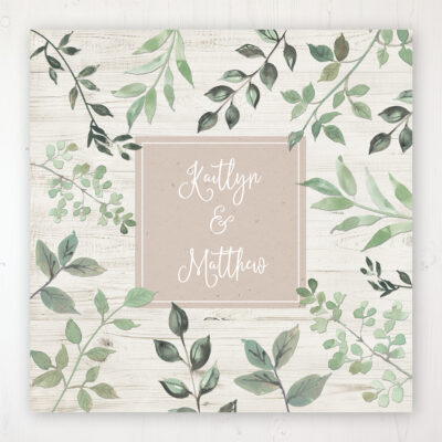 Evergreen Forest Wedding Collection - Main Stationery Design
